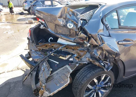 2015 Honda Civic Ex-L from USA, damaged, VIN 2HGFB2F98FH552616